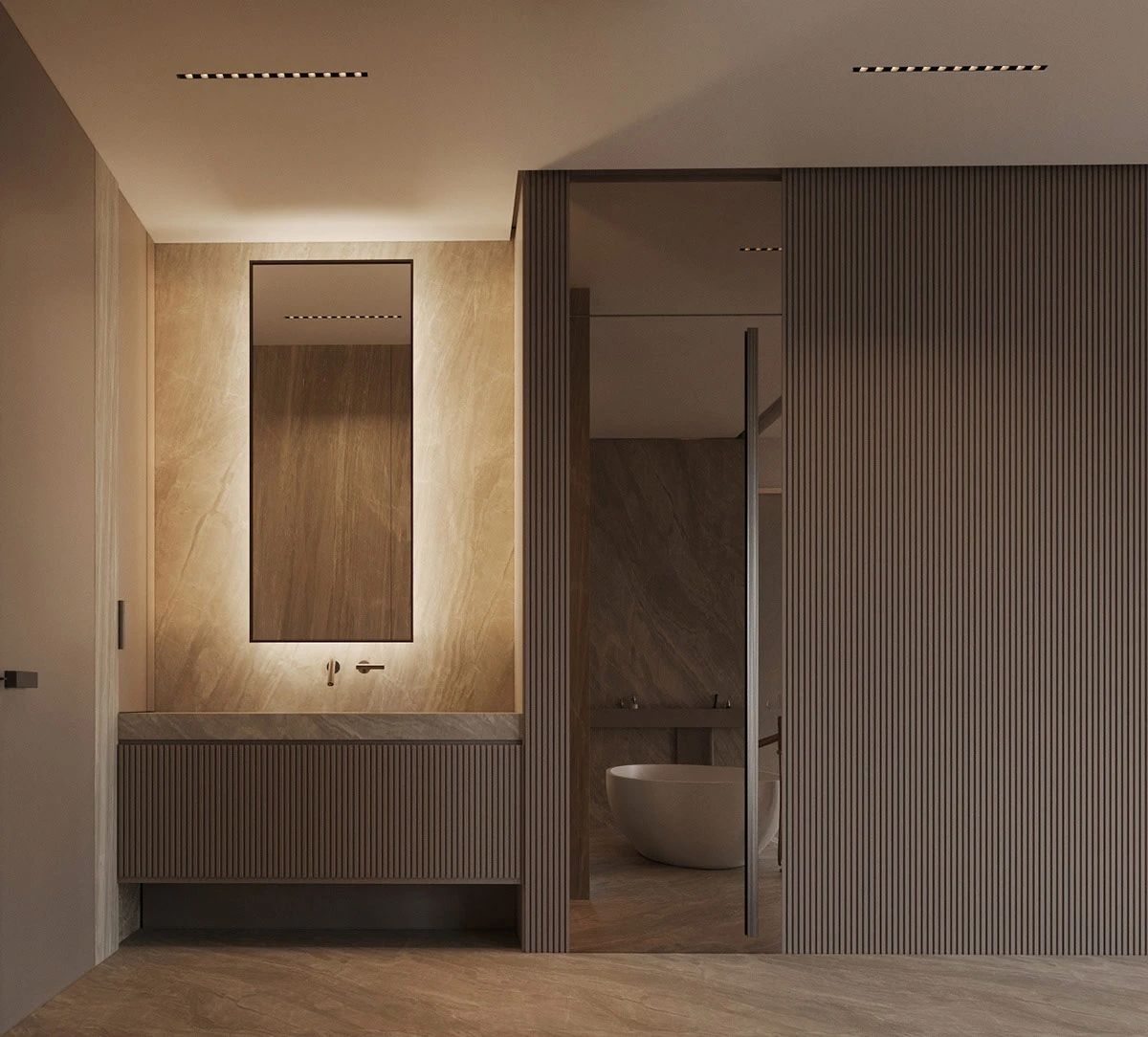 铜绿顶层公寓-45