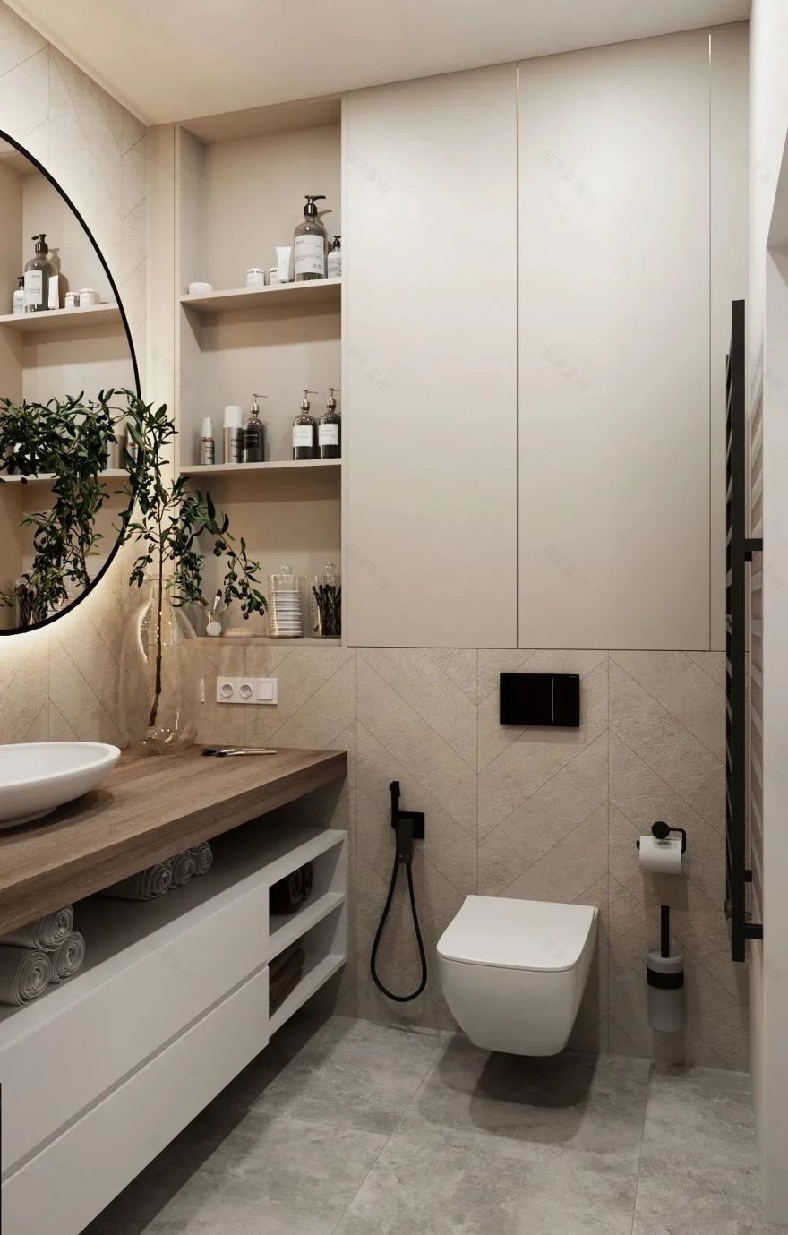 南广场花园现代简约家居设计丨高灰设计-44