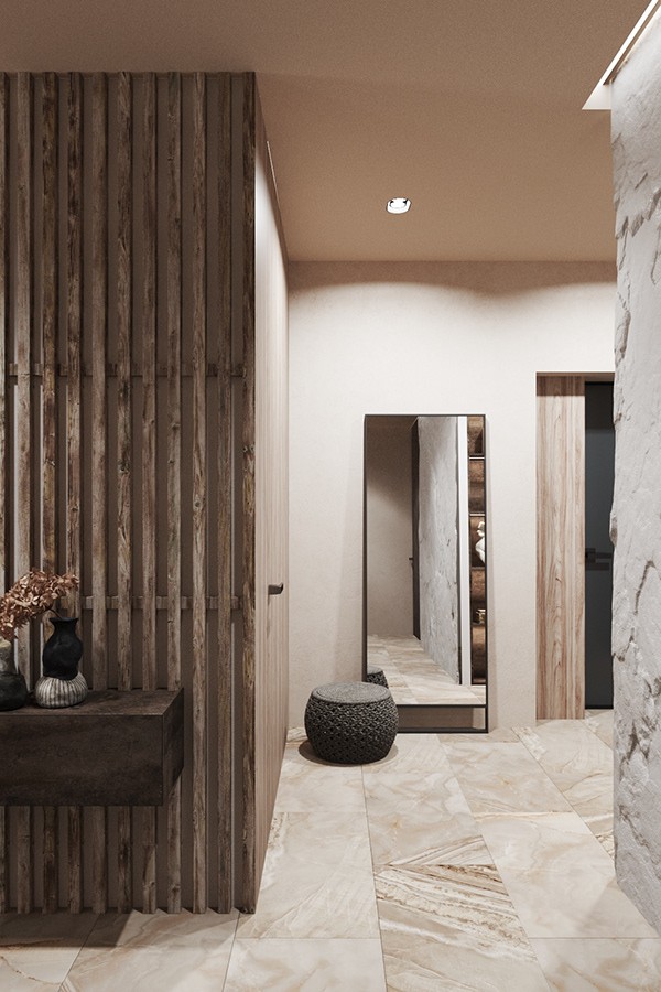 110m2空间设计--自然元素，温馨又高级！-5