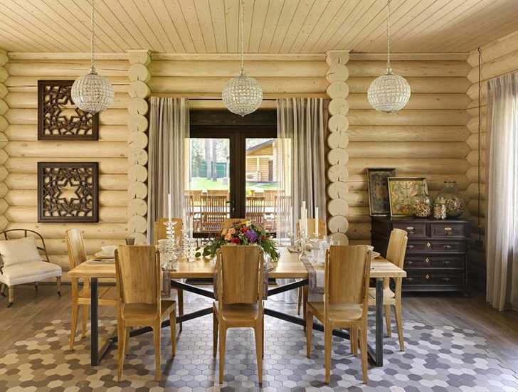 俄罗斯伏尔加河边的现代木屋-10