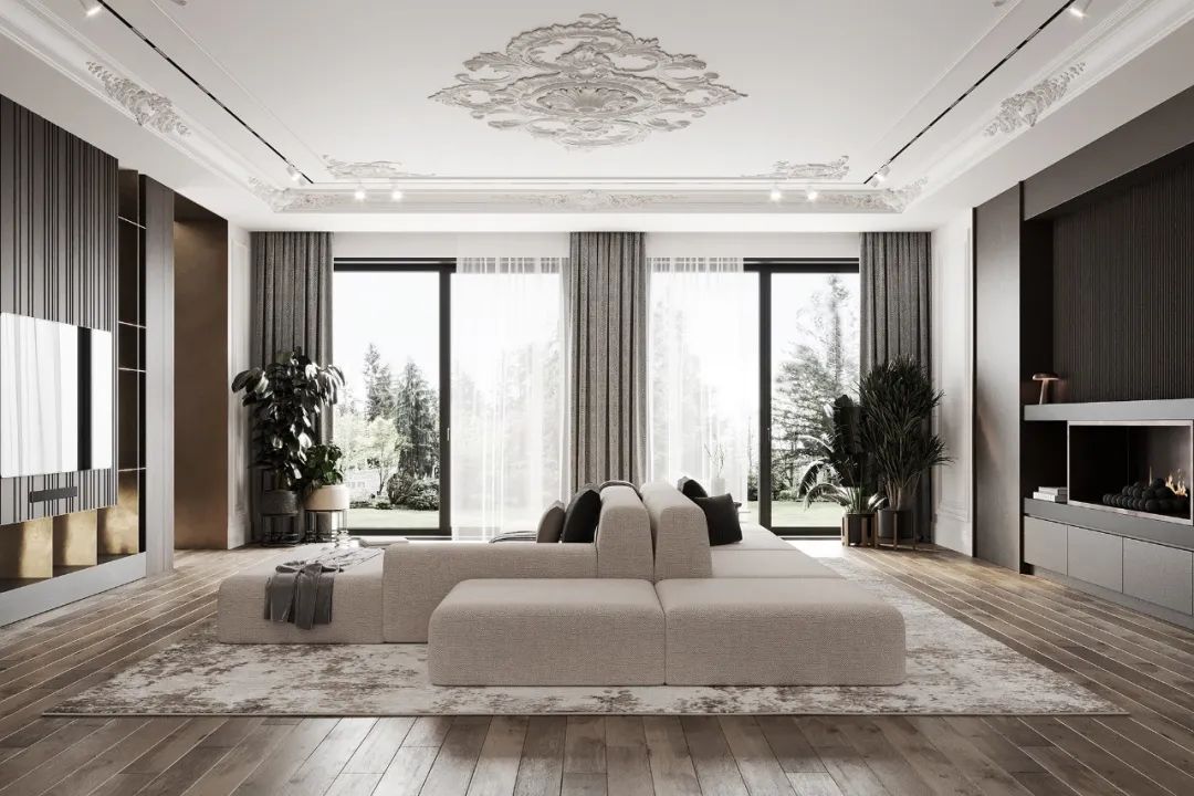 《川谷堂》173㎡奢华大宅丨Milana Ruslanovna-12