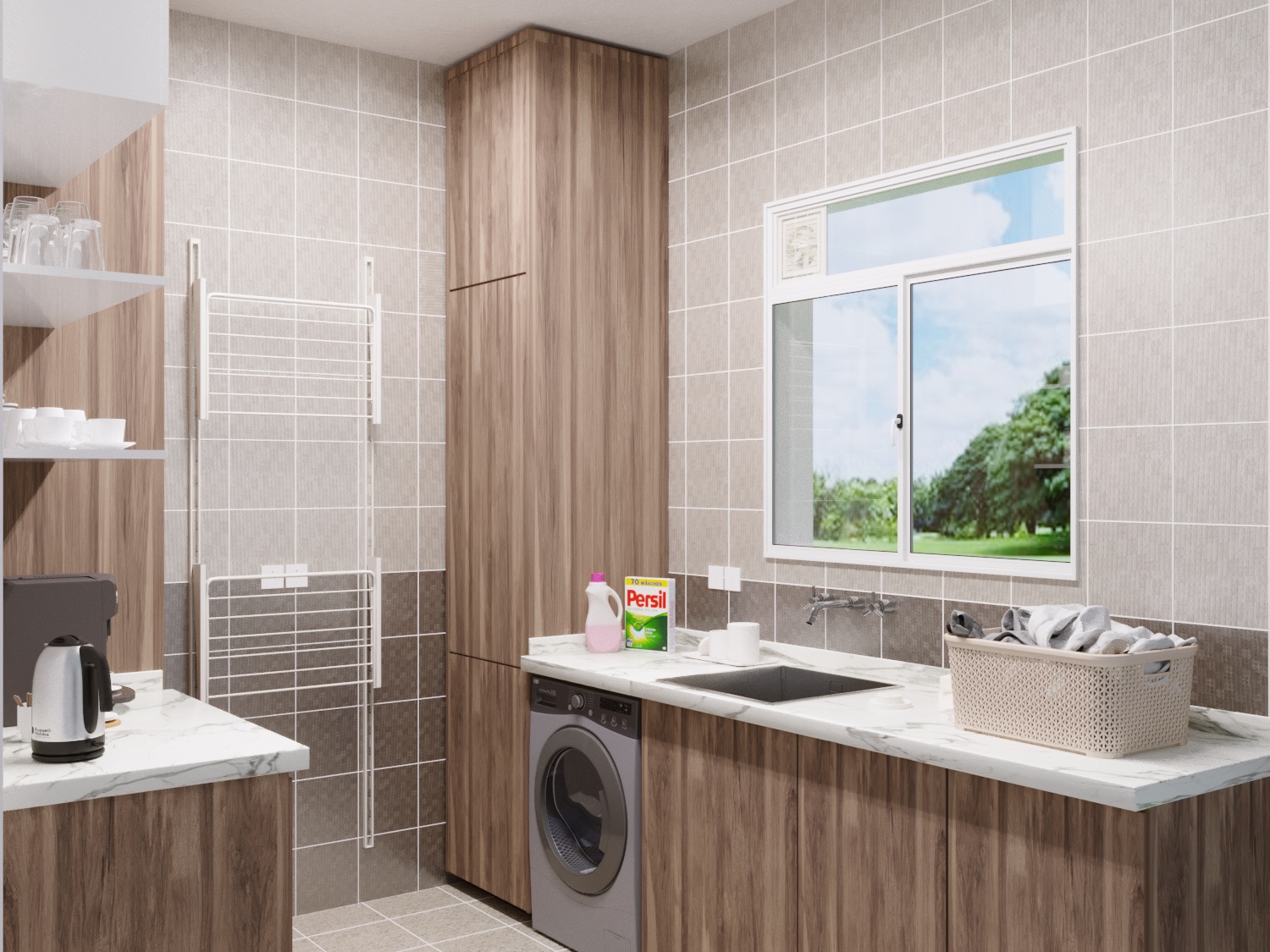 Modern Laundry room-2