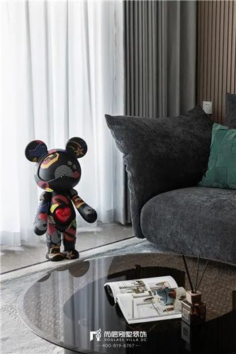 尚层装饰×晓风印月 | 300㎡现代别墅装修,将时光包裹在家的怀抱里-32