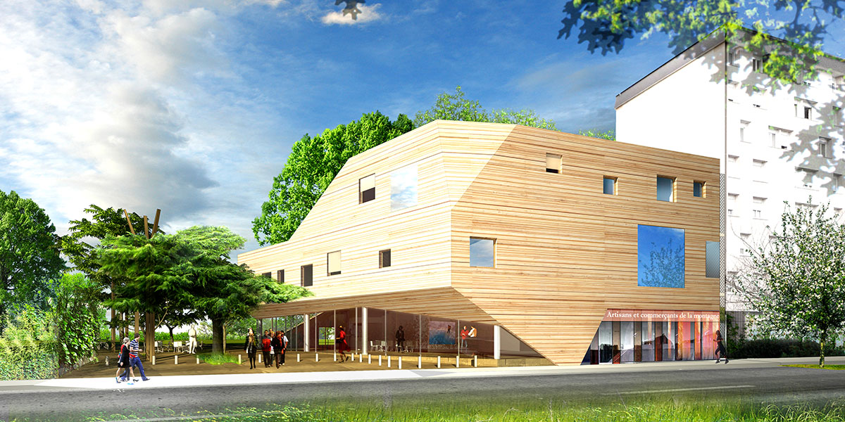 Maison de la montagne（山区文化之家）丨法国-1