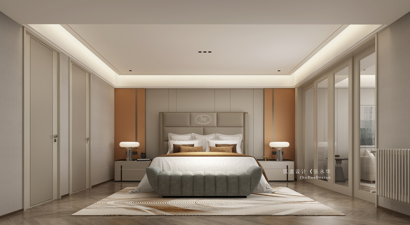 流动的光 · 现代轻奢大平层设计-4