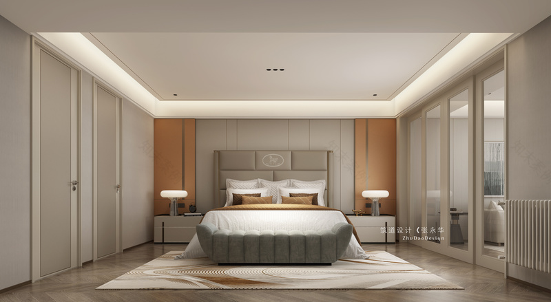 流动的光 · 现代轻奢大平层设计-4