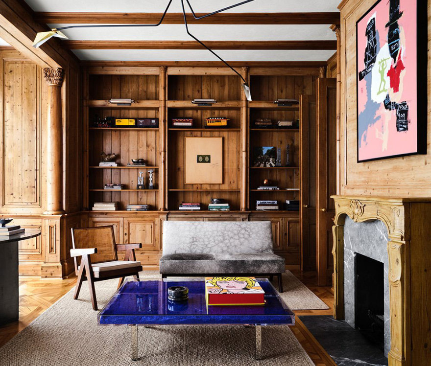 令人惊叹的达拉斯住宅,具有经典特色和大胆艺术风格-20