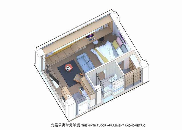 西安高新创业社区E客公寓改造 / 土木石建築設計-47