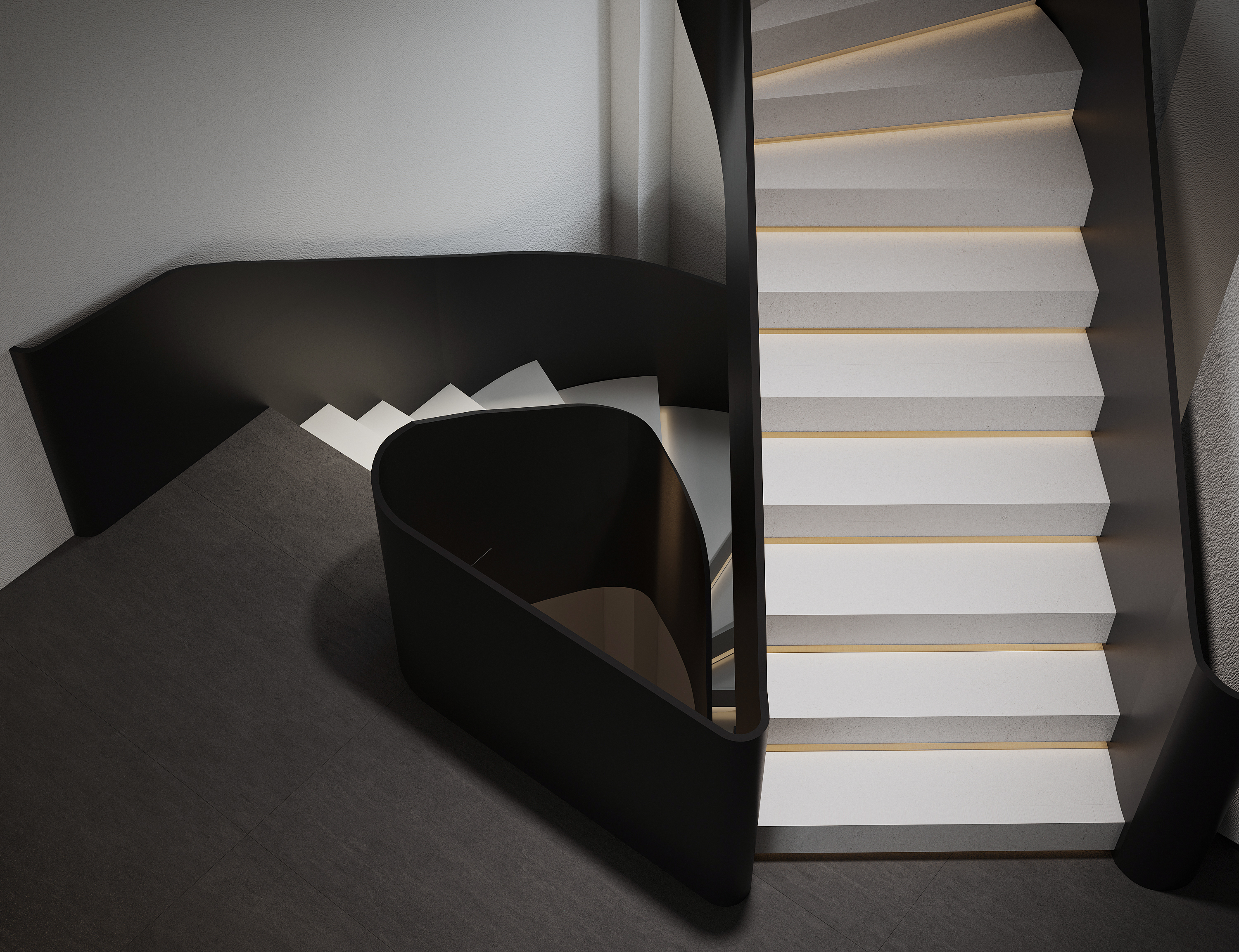 Corona渲染作品┃黑白灰-15