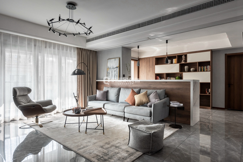 重庆金科天元道 120 平米四房现代风格装修设计案例-17