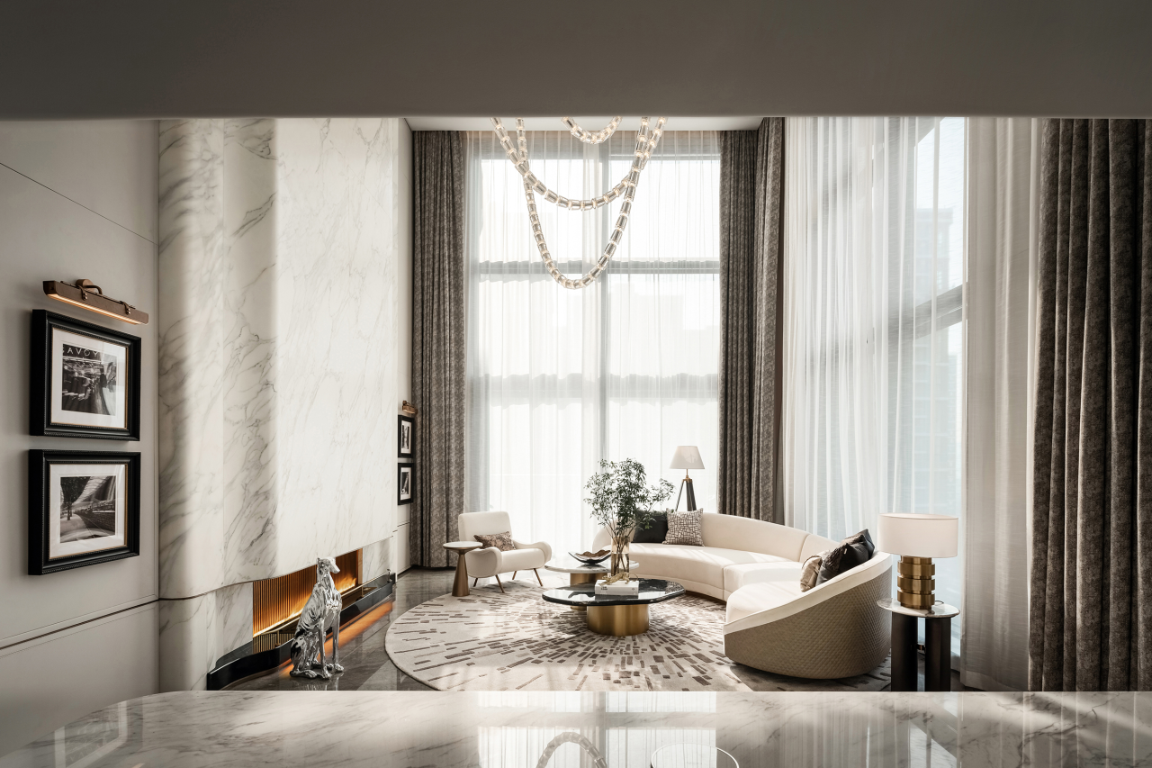 常州万科瑧湾汇 别墅豪宅丨中国常州丨李益中空间设计-23