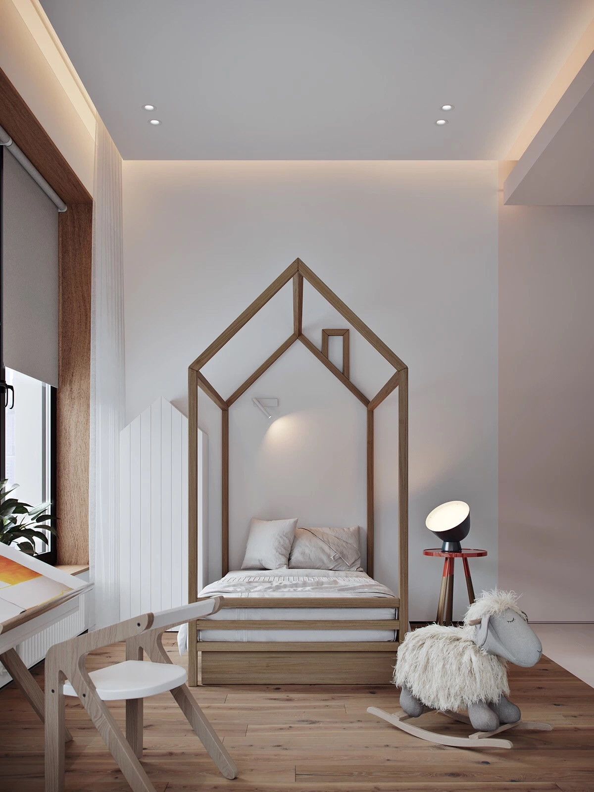 Ins 风冬日暖卧设计案例-18