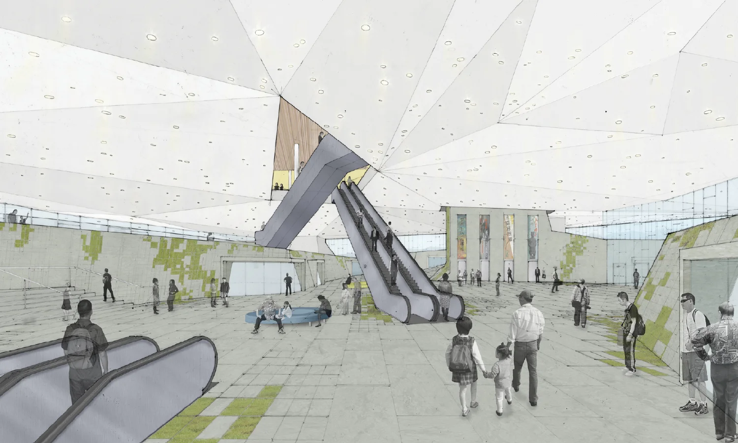 新北市美术馆设计竞赛方案丨中国台湾丨LTL Architects-7