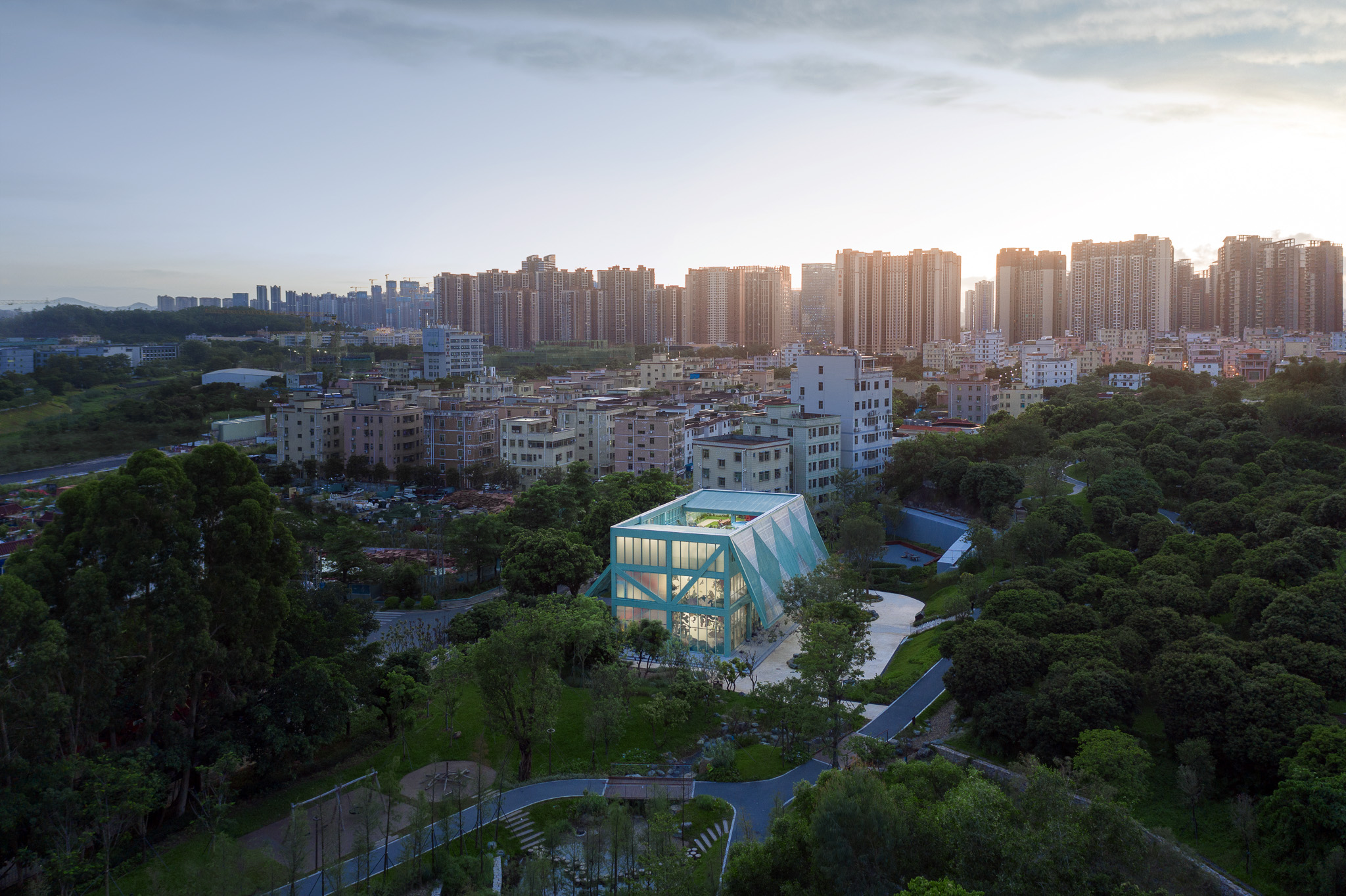 深圳坪山儿童公园“四顶屋”丨中国深圳丨Found Projects+Schneider Luescher-18