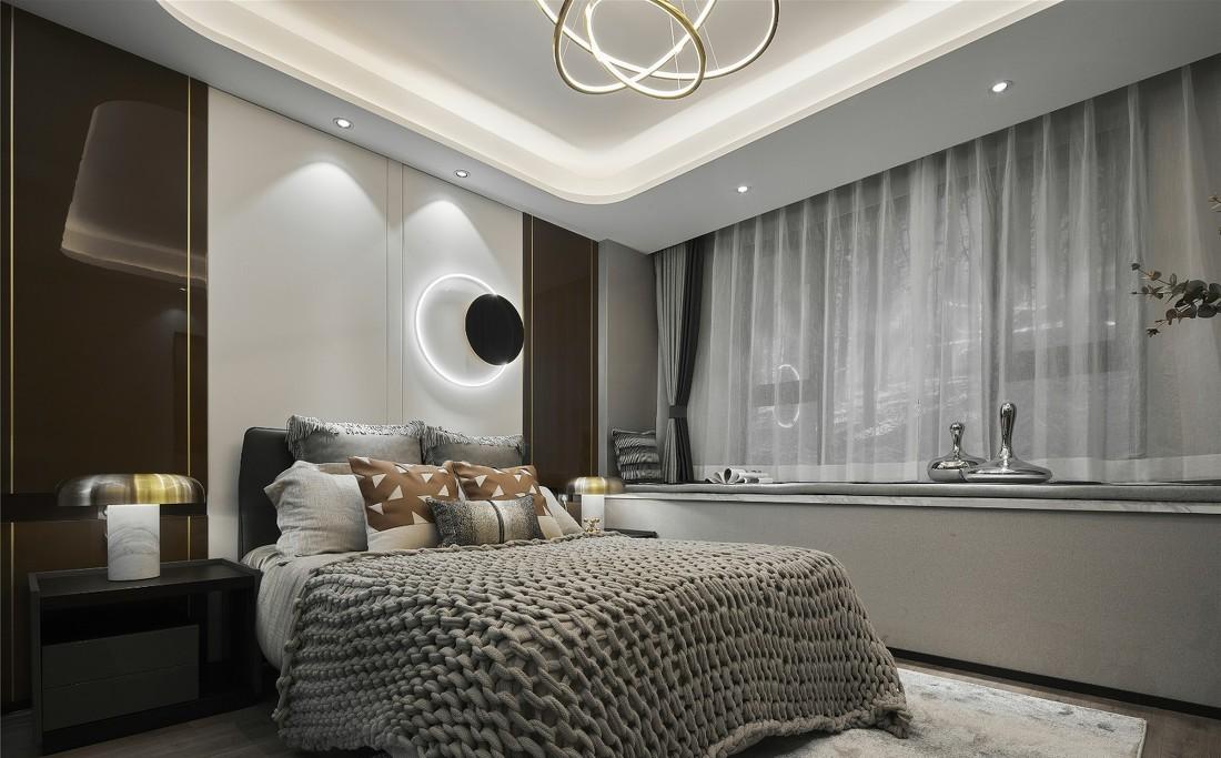 ML·A 设计 | 水墨清欢 玄关,金属与自然纹理的完美融合-32