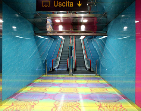 University of Naples Metro Station by Karim Rashid | Dezeen-8