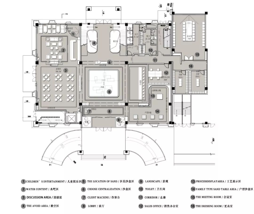上湖嘉园营销中心 | 光影空间的人与景对话-20