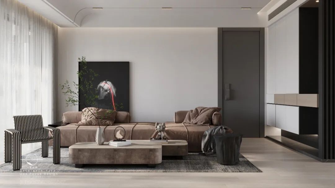 原木淡幽清香的超然住所设计丨中国广州丨一度经纬-14