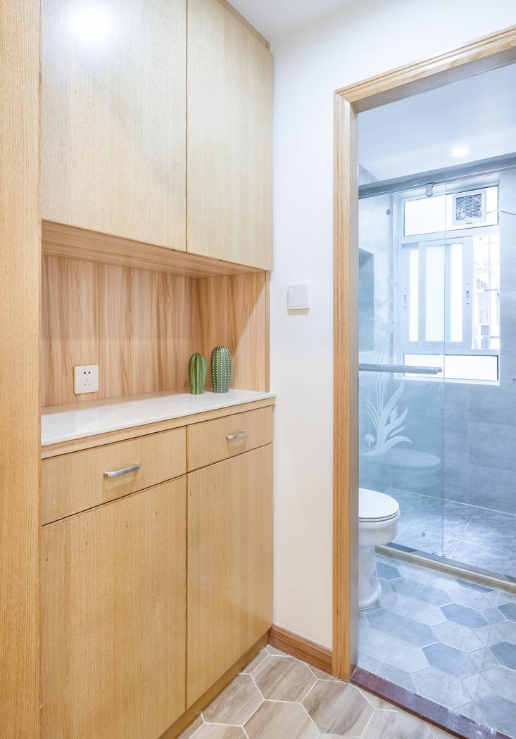 融合中西方元素的灰色北欧风家居设计-21