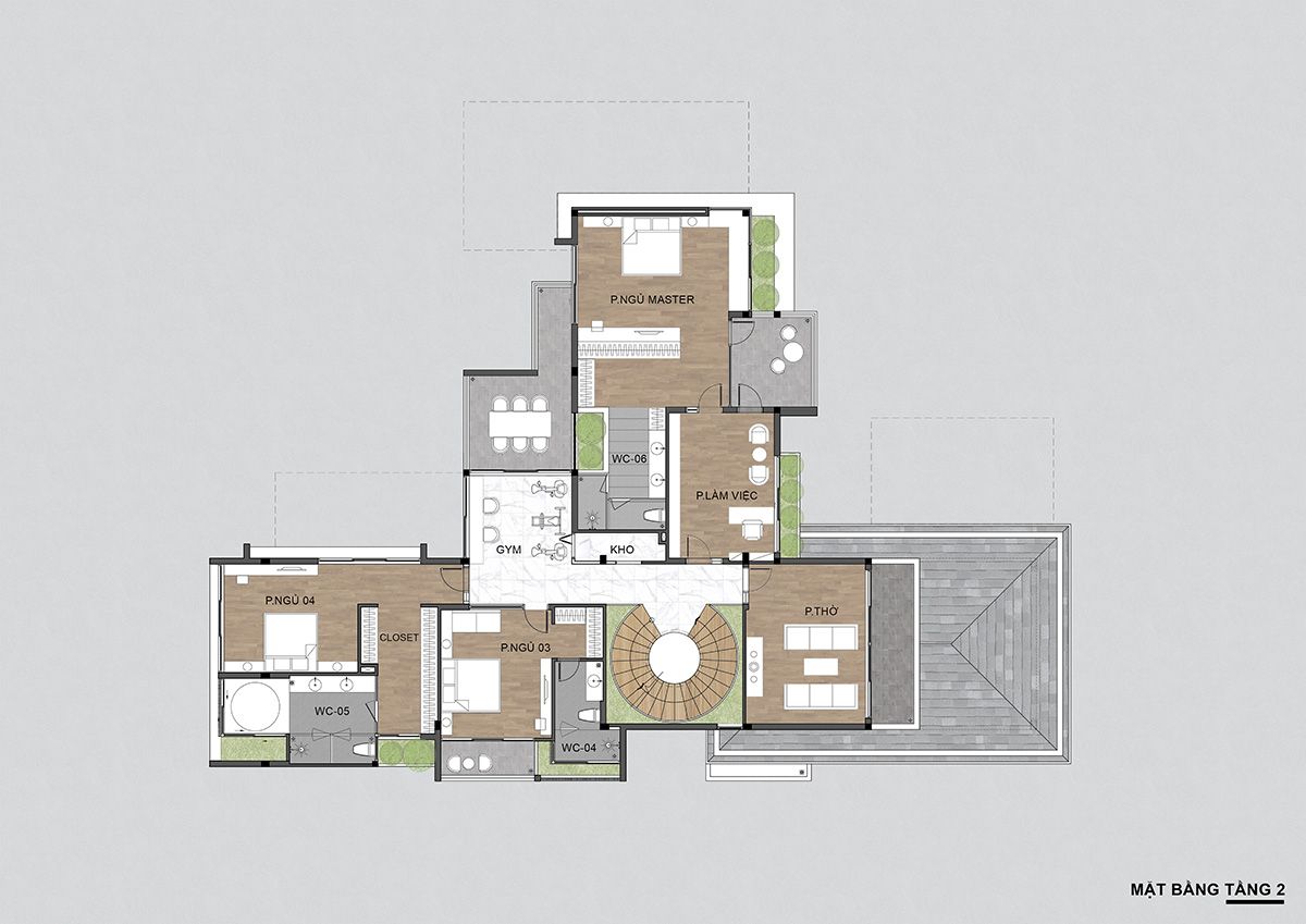 现代越南乡村别墅设计-39