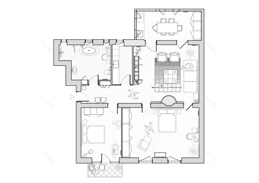 公寓丨Numero Design Studio-14