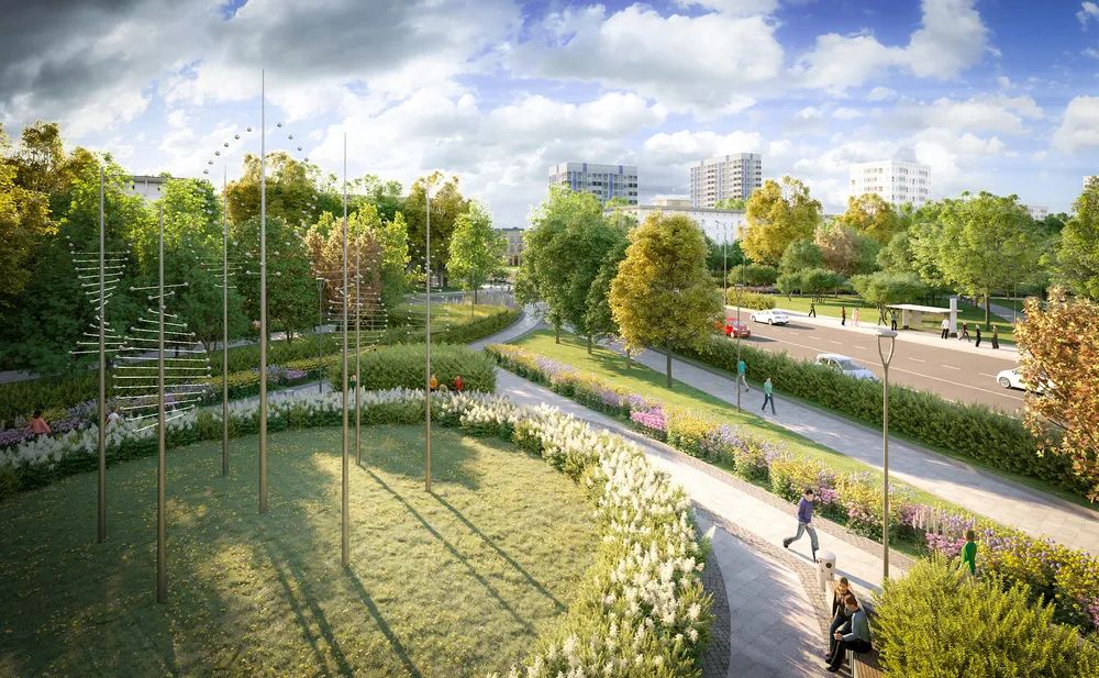 莫斯科街角公园设计丨俄罗斯莫斯科丨Olga Makarenko 等-20