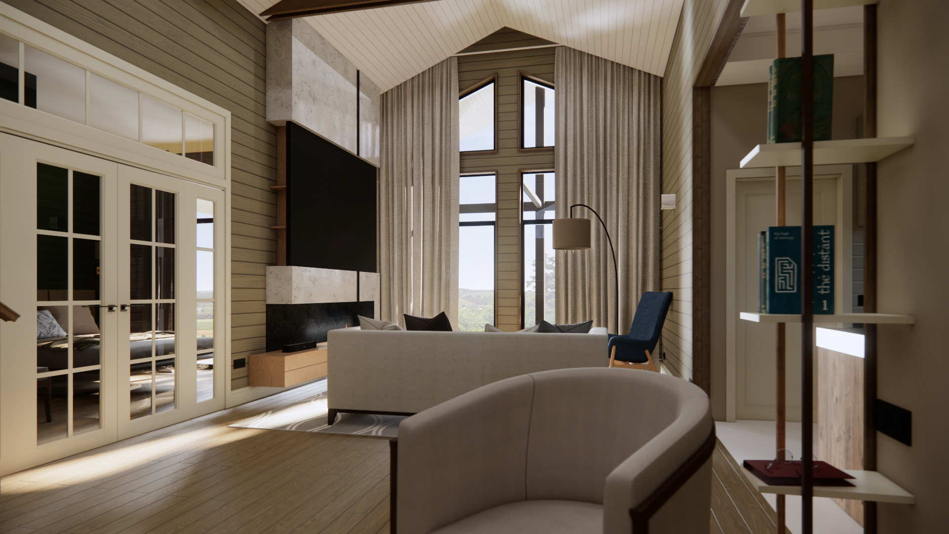 1-storey house with a big livingroom-13