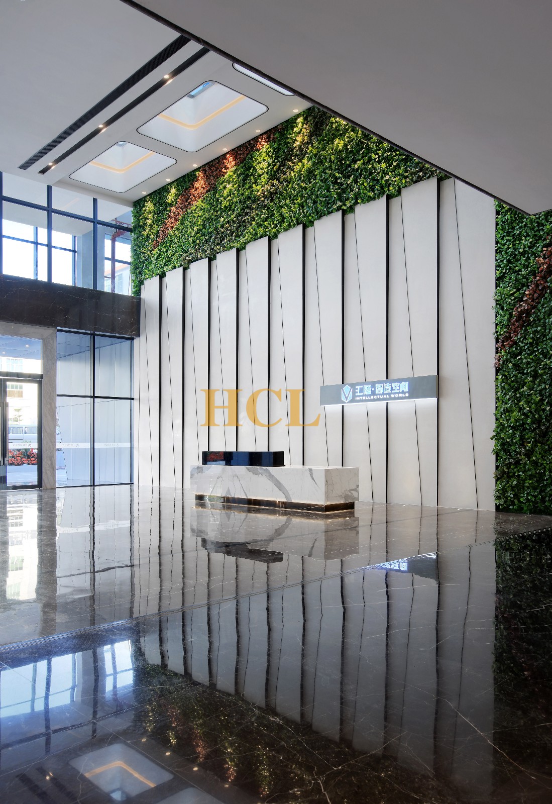 HCL汇隆智造空间办公楼室内外设计纵横云端-16