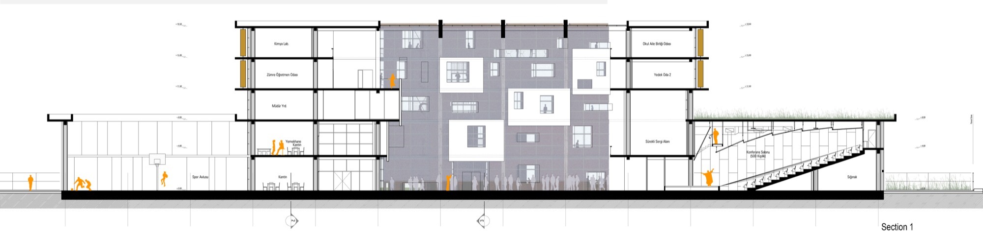 土耳其 AOIZ Nedim Uysal 私立高中 Technical and Industrial High School building-36