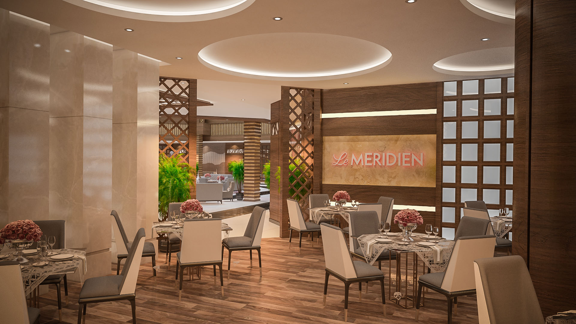 Le meridien hotel lobby in al madinah al munawarah-2