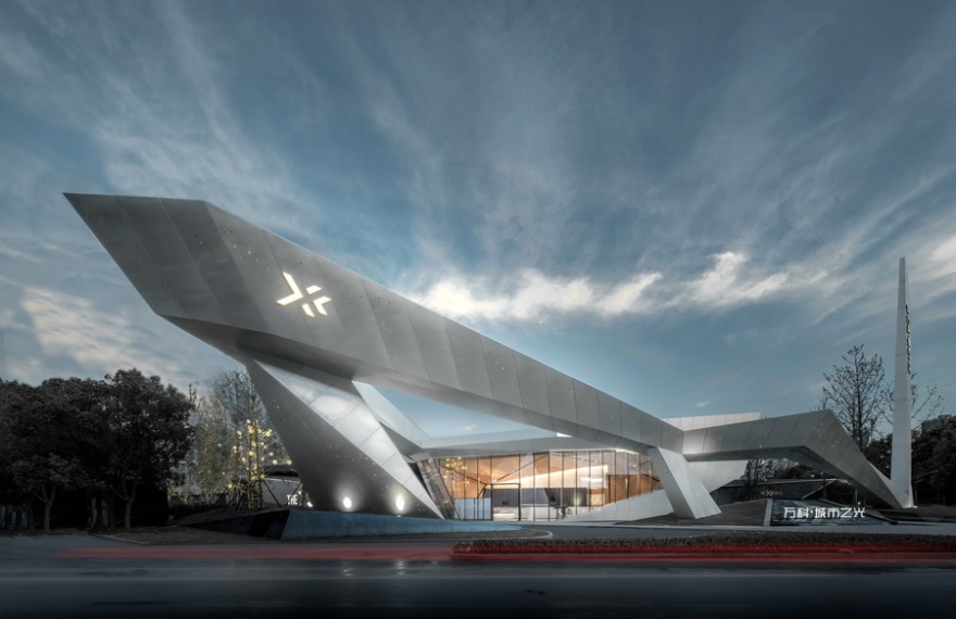 上海天华建筑设计丨武汉万科城市之光展示中心 建筑设计 丨中国武汉-33