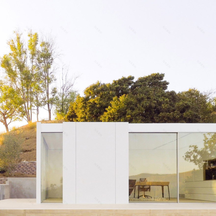 Cover designs backyard studio in LA using computer algorithms-0