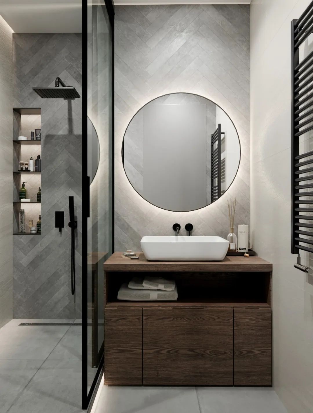 93㎡轻奢质感私宅丨OSOME studio-47