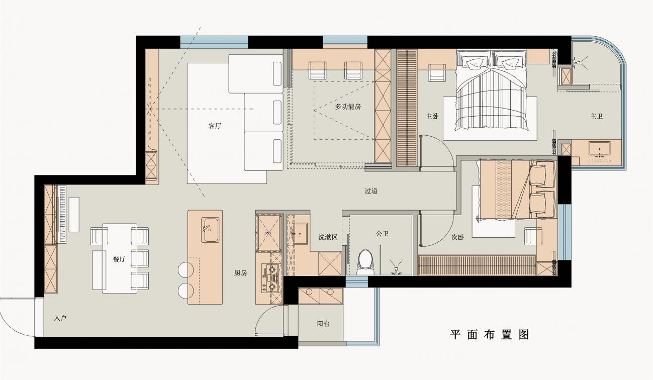 启物设计·给退休父母的养老房-4