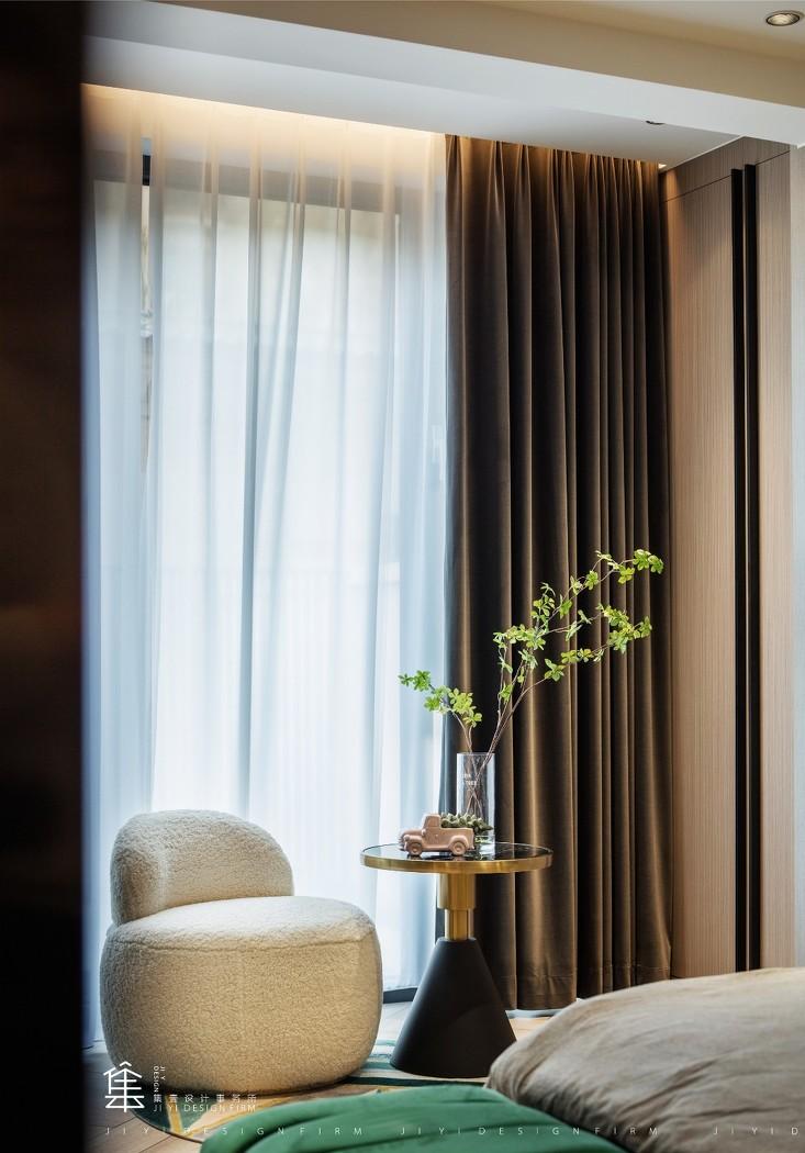 集壹设计事务所-习伟亮丨平层丨绿野清风-22