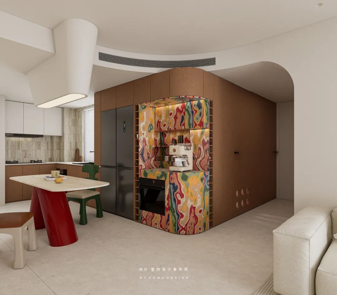 【首发】MH设计新作：渲染·多彩空间▏极致表达内心生活渴望-31