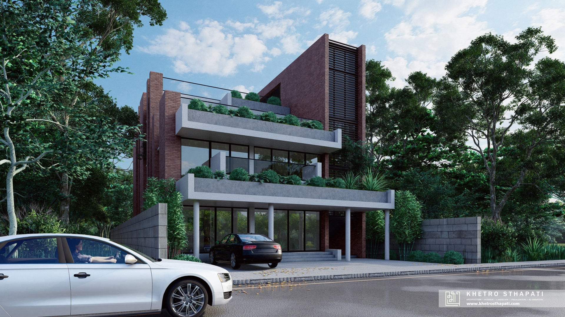 3 层住宅建筑设计丨MyanmarShan丨Khetro Sthapati-3