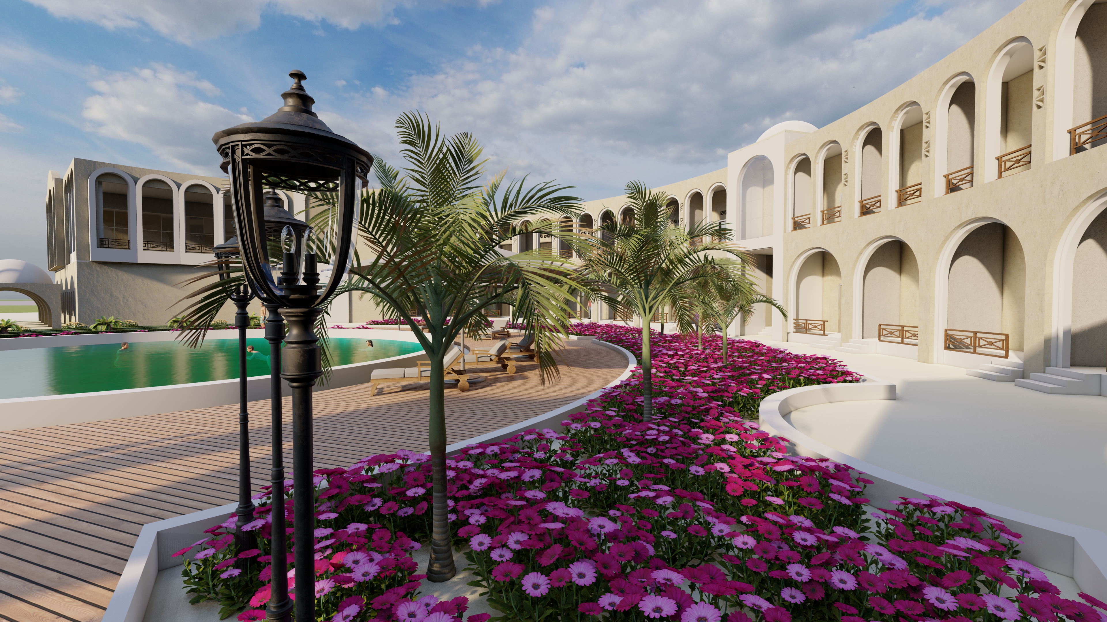 宁静海岸丨埃及丨艾斯尤特大学工程学院建筑系-19