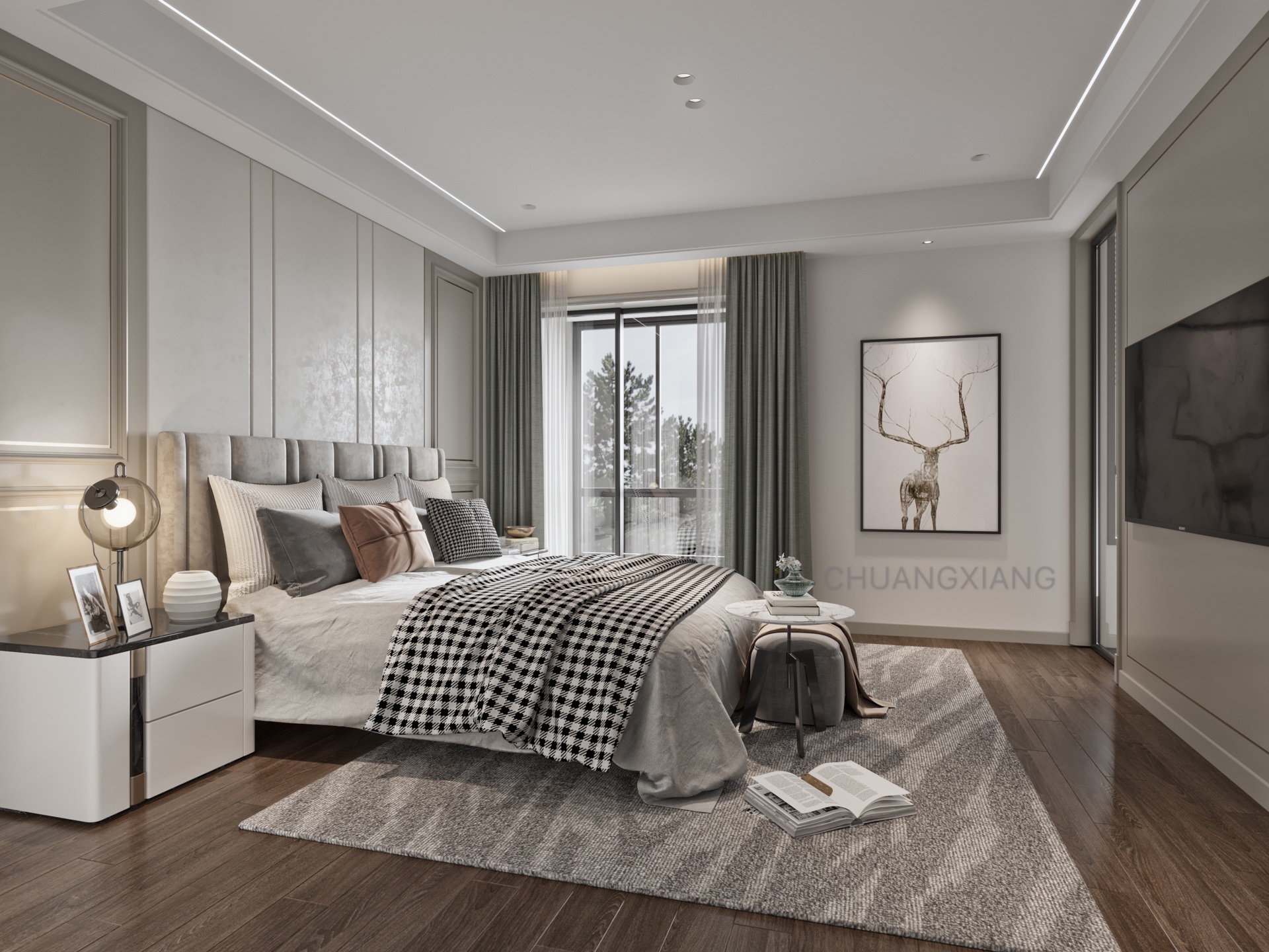 分享最近做的卧室                     -8