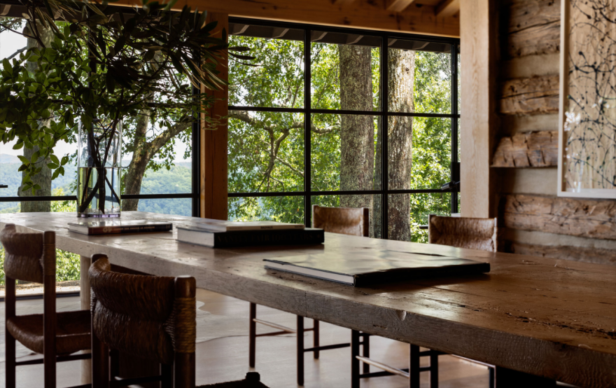 Betsy’s Cabin 私人木制小屋丨美国北卡罗来纳丨Paul Bates Architects-14