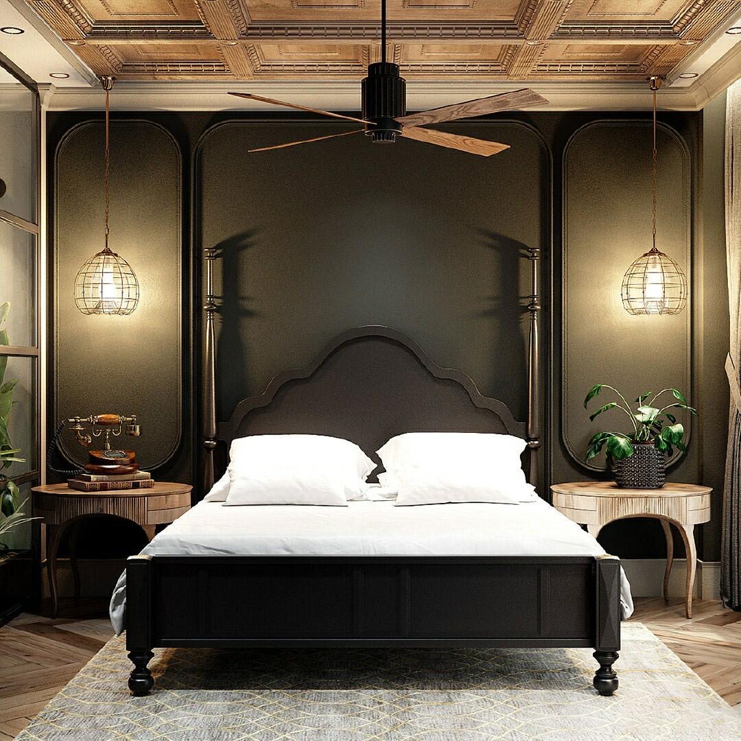 暗色调美式格调室内设计-9