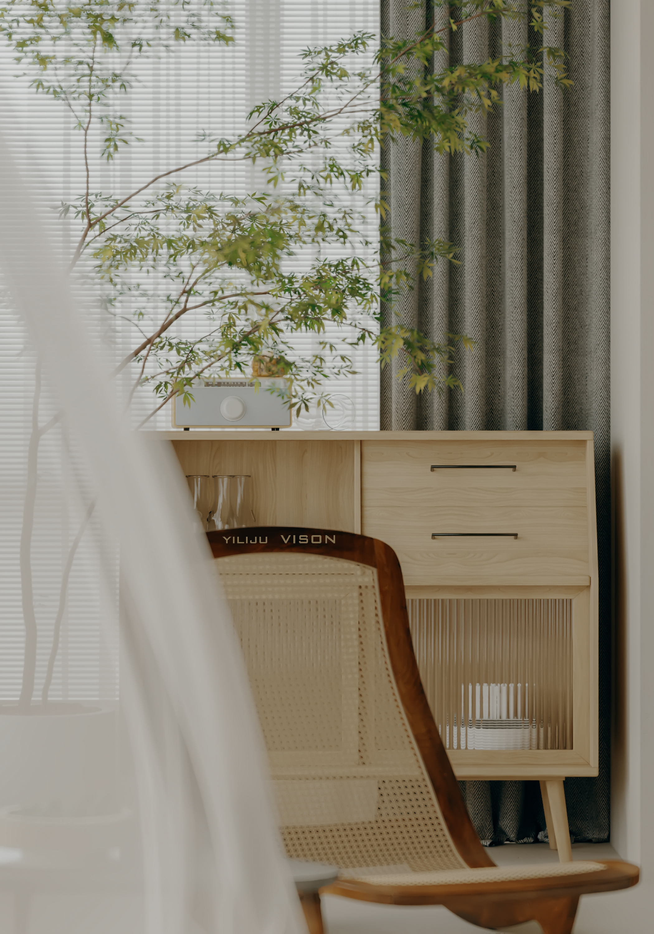 简约侘寂风新潮家居设计-16