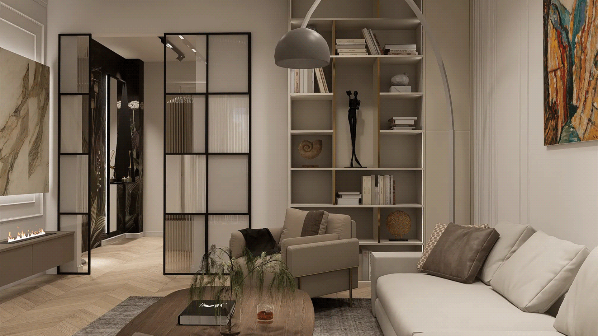 1938年法式风格公寓室内翻新设计丨克罗地亚萨格勒布丨M1st Design-19