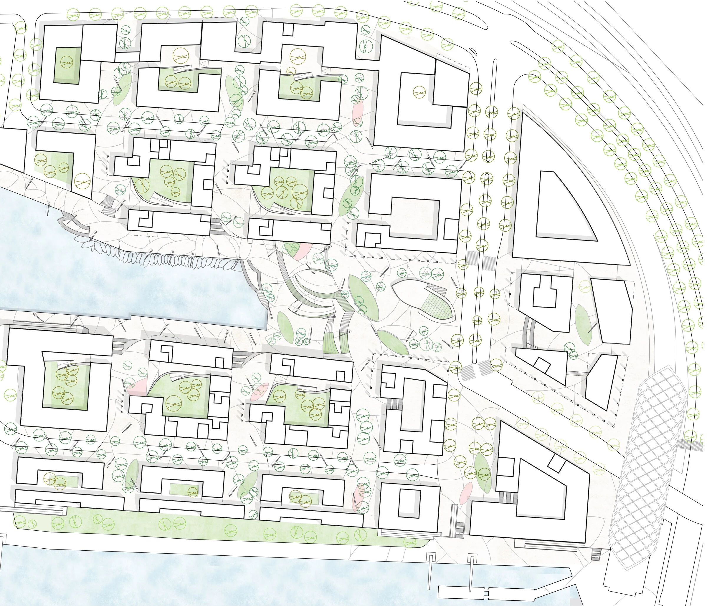 埃尔布鲁克港城丨德国汉堡丨Arriola and Fiol arquitectes-20