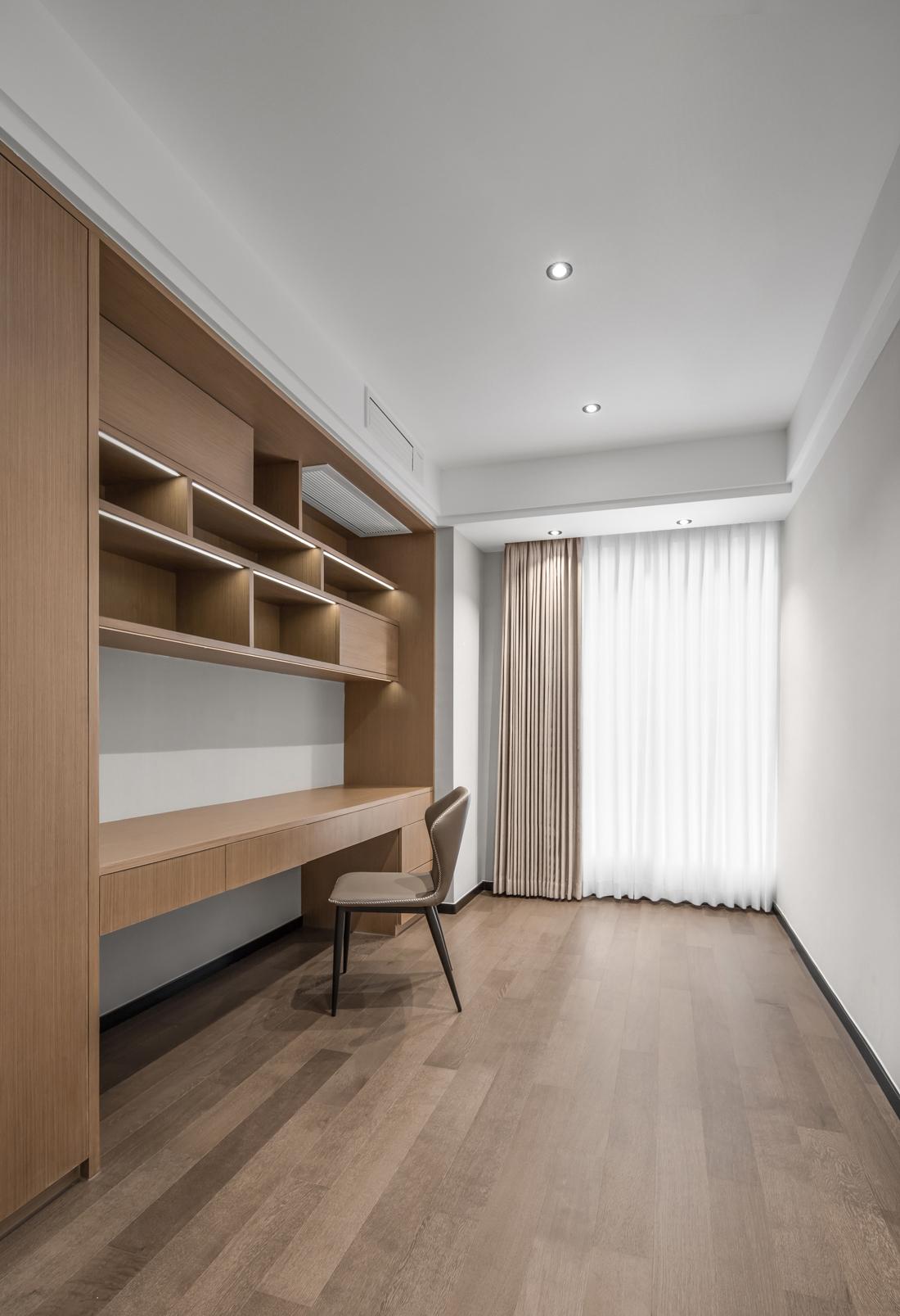 温暖简约空间设计丨六品设计-35