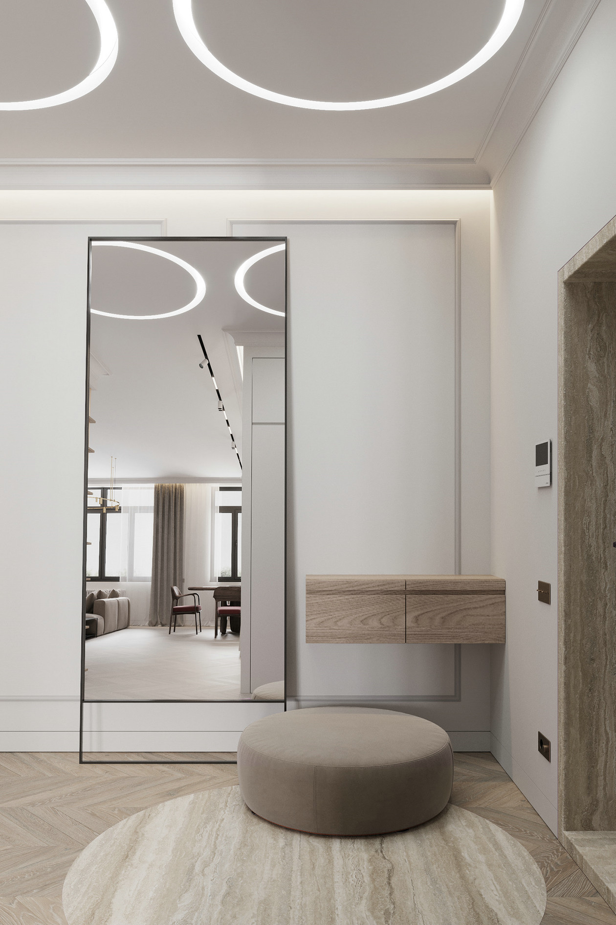 200㎡浅色系空间设计-0