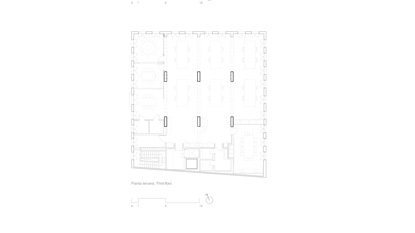波菲尔基金会办公室丨西班牙巴塞罗那丨GCA Architects-19