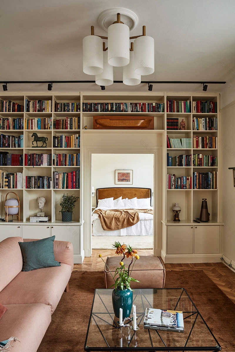 斯德哥尔摩一间适合有创造力的夫妇的温暖公寓-2