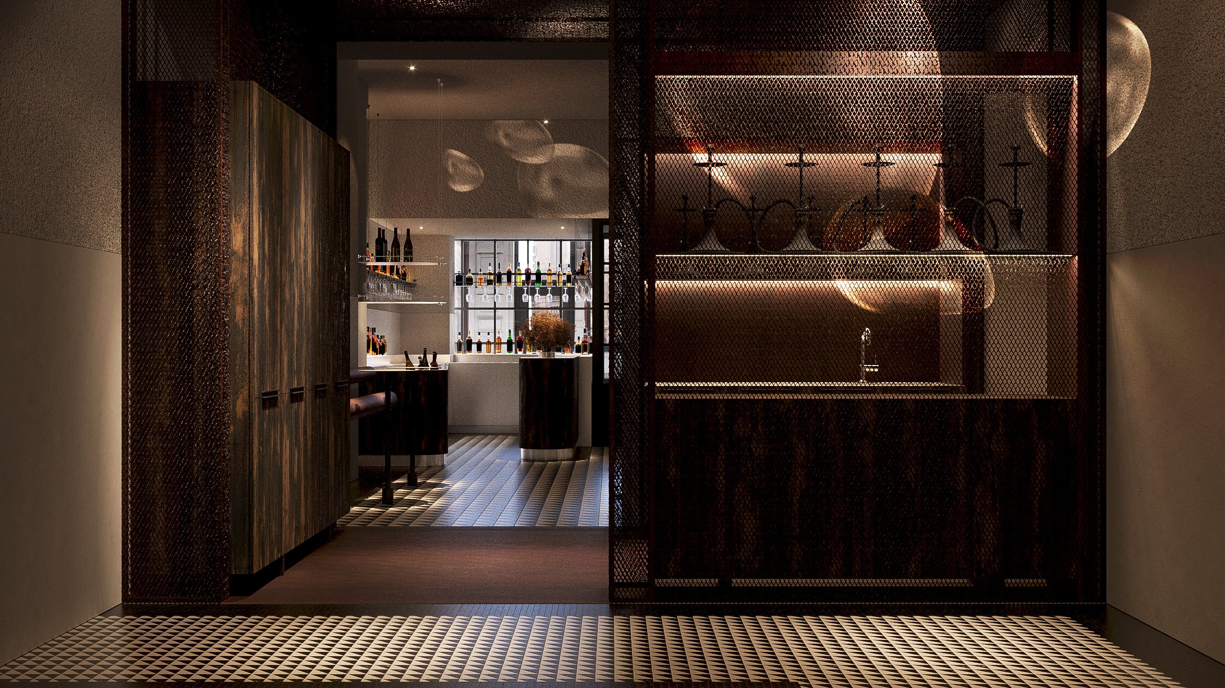 PanAsian 餐厅和水烟吧丨西班牙马德里丨UMKY 设计工作室,SYNDICATE 建筑事务所-20