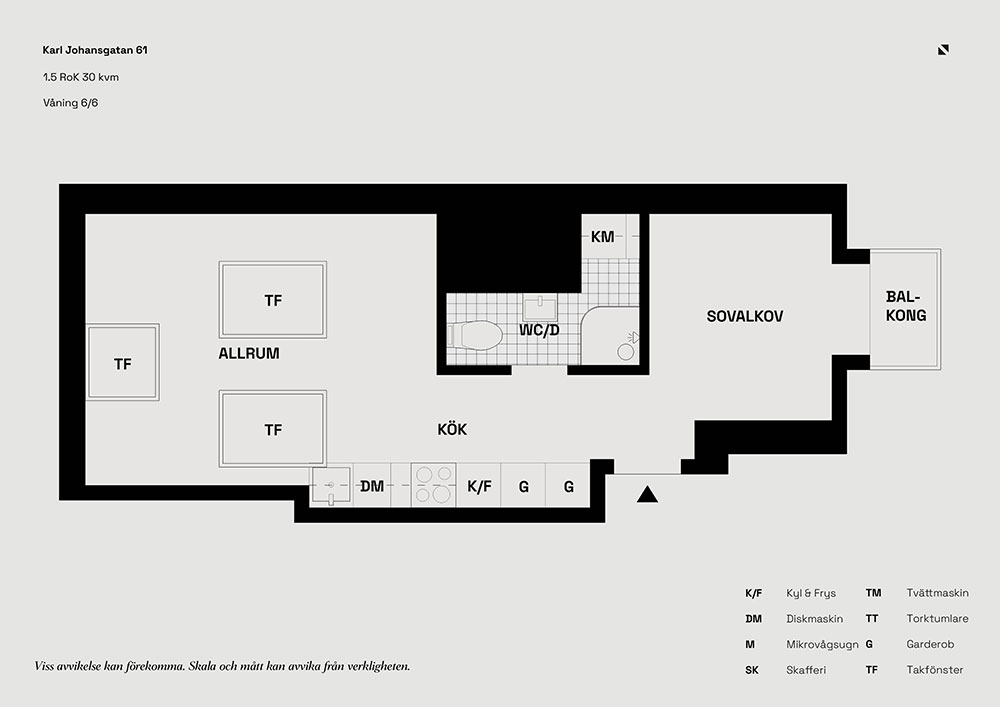 30㎡瑞典小阁楼，工业风设计魅力十足-19